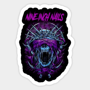 INCH NAILS BAND Sticker